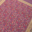 Mauve Pure Khaddi Georgette Banarasi Handloom Dupatta Online now