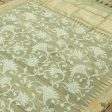 Mint Green Pure Kora Net Banarasi Handloom Dupatta Online Hot Sale