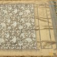 Grey Pure Kora Silk Net Banarasi Handloom Dupatta on Sale