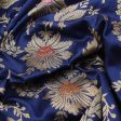 Navy Blue-Pink Pure Katan Silk Kadwa Jangla Handloom Dupatta Fashion