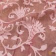 Pink Pure Kora Silk Net Banarasi Handloom Dupatta For Sale