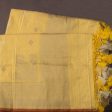 Light Yellow Pure Katan Silk Banarasi Handloom Dupatta Online