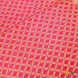 Pink-Strawberry Pink Pure Georgette Banarasi Handloom Bandhani Dupatta Online Hot Sale