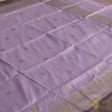 Lavender Pure Katan Silk Banarasi Handloom Dupatta Online Hot Sale