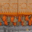 Orange Pure Katan Silk Banarasi Handloom Kadwa Jangla Dupatta Fashion