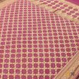 Old Magenta Pure Georgette Banarasi Handloom Bandhani Dupatta For Sale