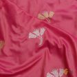 Pink Pure Katan Silk Banarasi Handloom Dupatta Supply