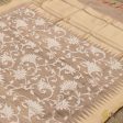 Pre-Order: Light Old Rose Pink Pure Kora Net Banarasi Handloom Dupatta Fashion