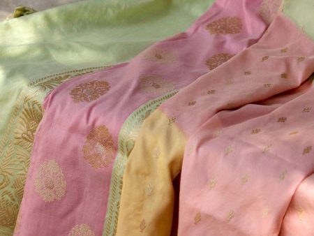 Rangkat Pure Katan Silk Banarasi Handloom Dupatta Online