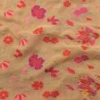 Apricot Yellow Pure Khaddi Georgette Banarasi Handloom Dupatta on Sale