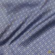 Blue Pure Katan Silk Banarasi Handloom Fabric Fashion