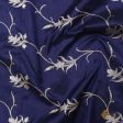 Navy Blue Pure Katan Silk Banarasi Kadwa Jangla Handloom Dupatta Fashion