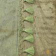 Mint Green Pure Kora Net Banarasi Handloom Dupatta Online Hot Sale