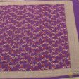 Purple Pure Khaddi Georgette Banarasi Handloom Dupatta For Sale