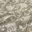 Light Grey Pure Kora Net Banarasi Handloom Dupatta For Discount