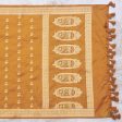 Mustard Pure Katan Silk Banarasi Handloom Petite Dupatta Sale