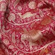 Deep Red-Rani Pink Pure Katan Silk Banarasi Handloom Saree Supply