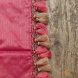 Pink Pure Katan Silk Banarasi Handloom Dupatta Supply