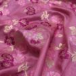 Pink Lavender Pure Katan Silk Banarasi Handloom Dupatta Online Hot Sale