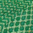 Green Pure Georgette Banarasi Handloom Bandhani Dupatta Fashion