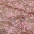 Light Pink Pure Kora Tissue Net Banarasi Handloom Dupatta Online