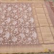 Light Pink Pure Kora Net Banarasi Handloom Dupatta Online Hot Sale