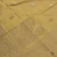 Light Yellow Pure Katan Silk Banarasi Handloom Dupatta Online