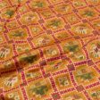 Orange Pure Katan Silk Banarasi Handloom Patola Dupatta Online Hot Sale