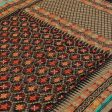 Black Pure Kora Net Banarasi Handloom Saree Supply