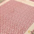 Old Rose Pink Pure Tussar Georgette Banarasi Handloom Dupatta For Discount