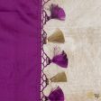 Purple-Magenta Pure Katan Silk Banarasi Handloom Patola Dupatta Online Hot Sale