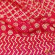 Pink-Fuchsia Pink Pure Georgette Banarasi Handloom Bandhani Dupatta Online Hot Sale