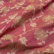 Light Yellow-Pink Pure Katan Silk Banarasi Kadwa Handloom Dupatta Cheap