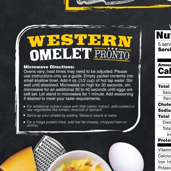 Inspire Herb & Cheese Western Omelet - 15g Protein For Discount