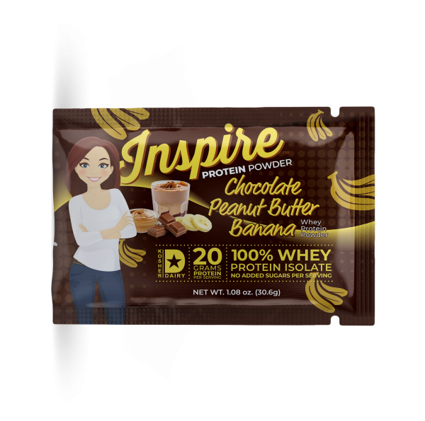 Inspire Chocolate Peanut Butter Banana Protein Powder Online Sale