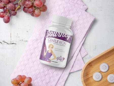 Journey Gentle Iron Grape Melt Tablets Supply