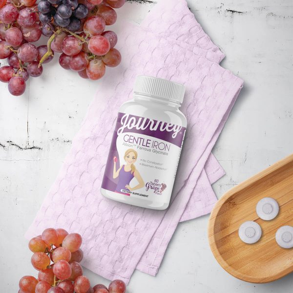 Journey Gentle Iron Grape Melt Tablets Supply