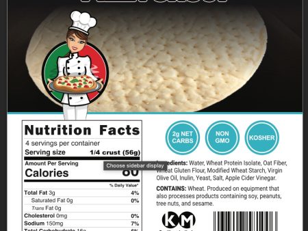 Inspire Protein Kitchen Pizza Crust – 2 Net Carbs, 10g Protein, Low-Carb Perfection Cheap