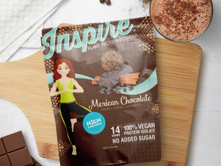 Inspire Mexican Chocolate Plant Based Protein Powder Cheap