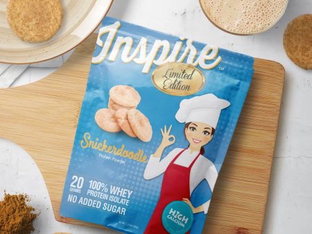 Inspire Snickerdoodle Protein Powder For Discount